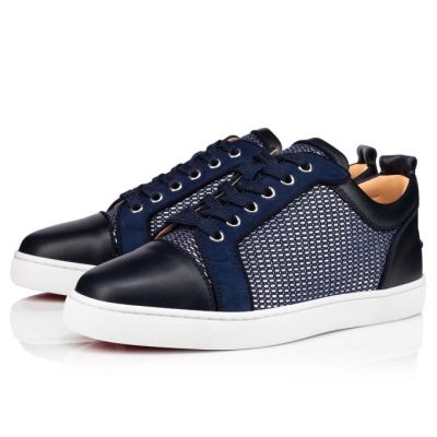 Zapatillas Louis Junior Orlato Christian Louboutin Hombre - Azules - 3205105B434